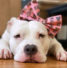 Load image into Gallery viewer, Pink End BSL Bow Headband