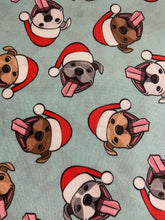 Load image into Gallery viewer, Pitties Wearing Santa Hats Bandana