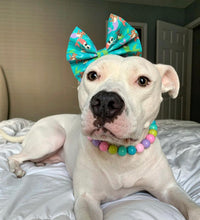 Load image into Gallery viewer, Mermaid Pitties Bow Headband/Bow Tie