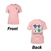 Load image into Gallery viewer, Only a Pittie Mom knows with logo Unisex T-Shirt