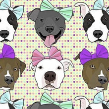 Load image into Gallery viewer, Pitties in Bows Bandana
