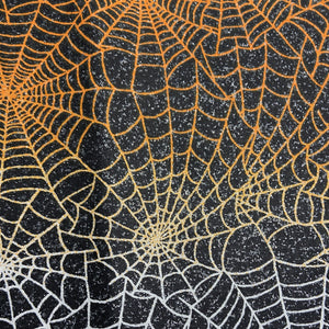 Glitter Spider Webs Bandana